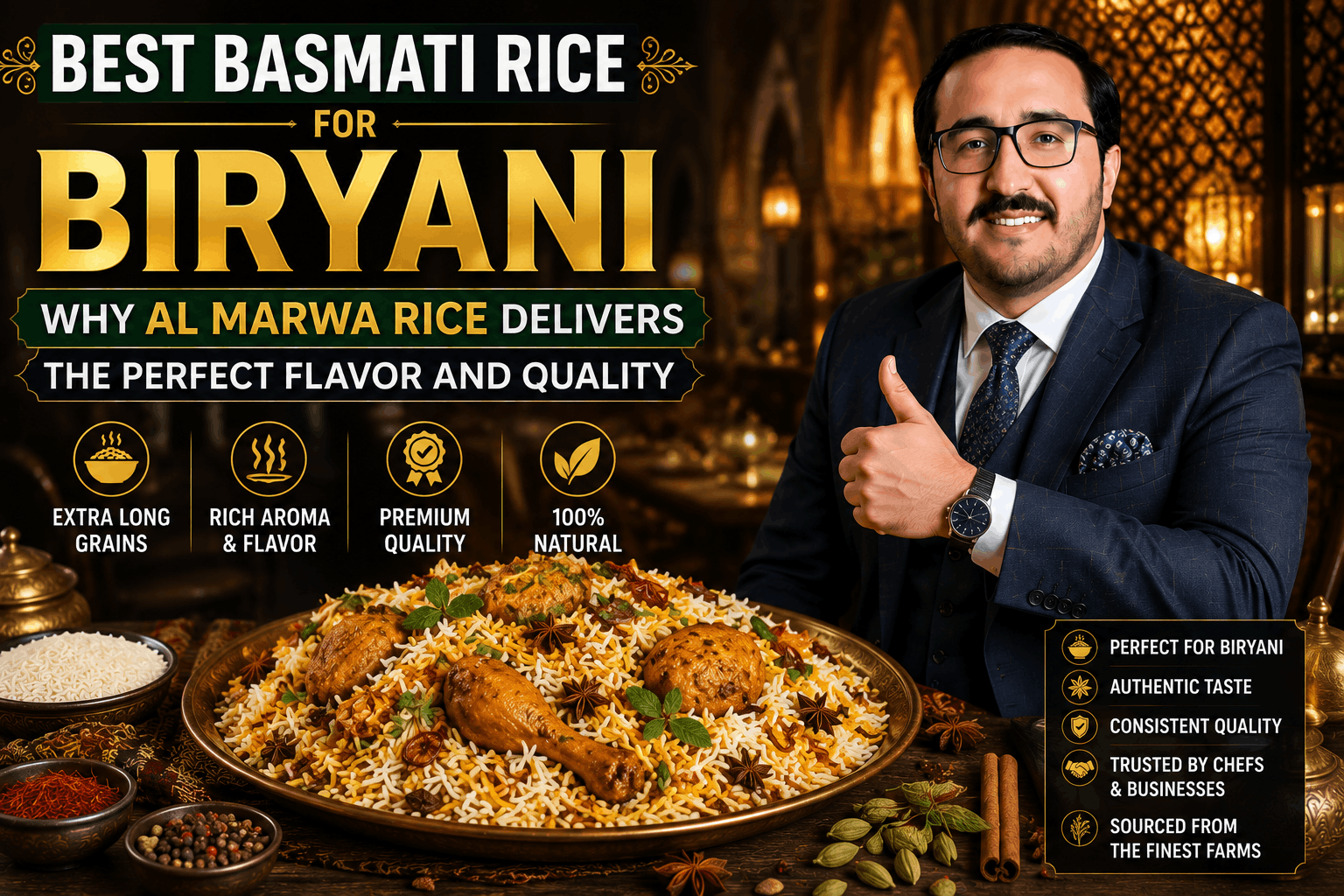 Best Basmati Rice for Biryani